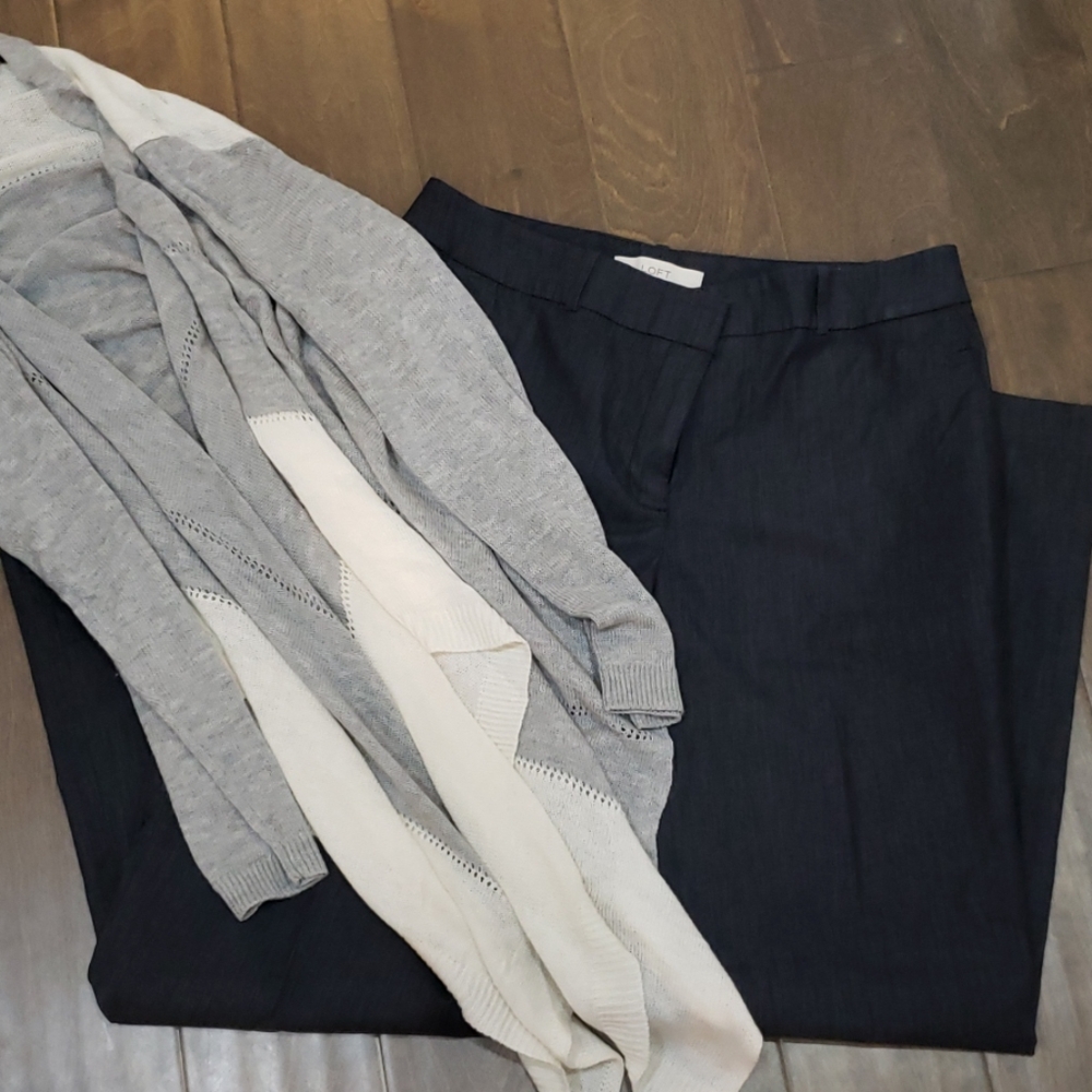 Loft/Limited Sweater and Dress Pants